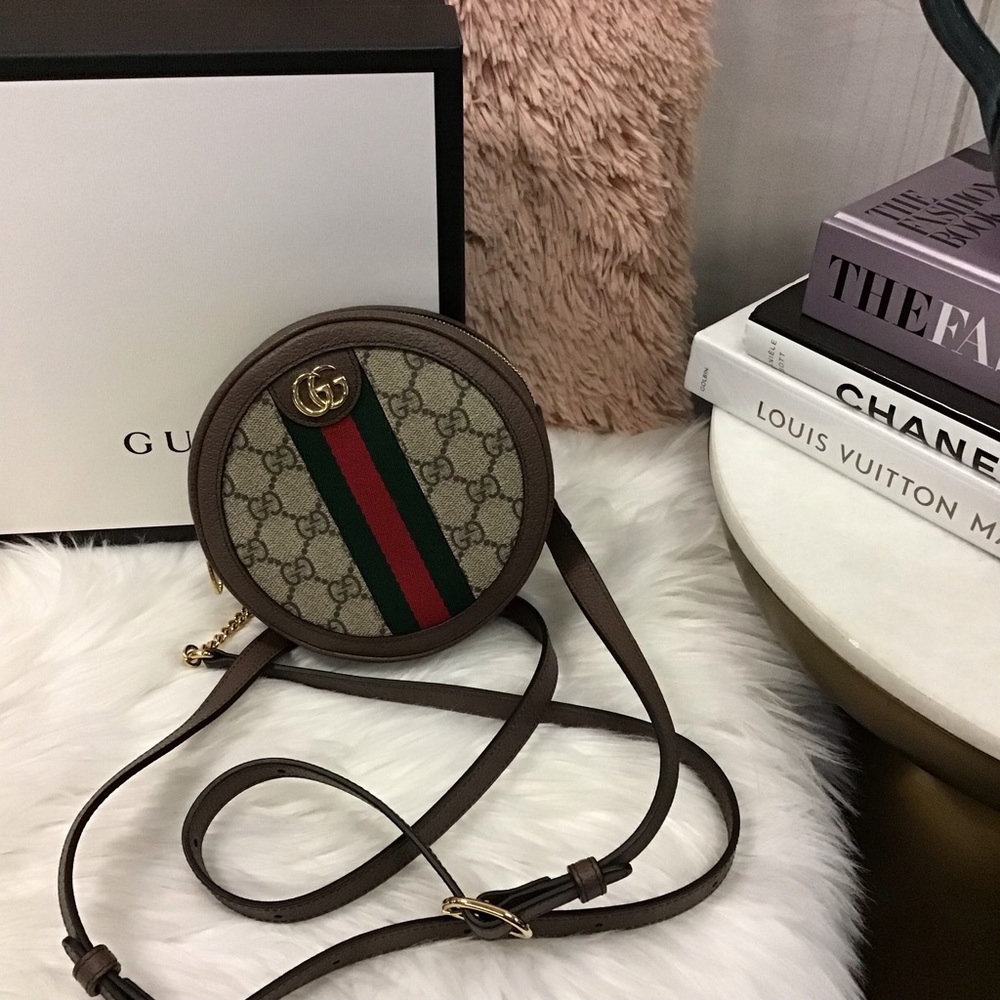 Gucci Ophidia Mini GG Round Backpack